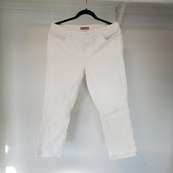 Tommy Hilfiger white cropped denim - Picture 1 of 3